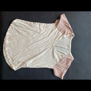 A&F super soft baseball tee